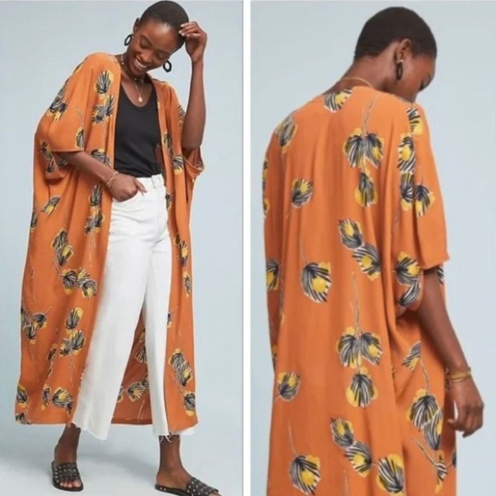 Anthropologie Bel Kazan Lois Duster Kimono